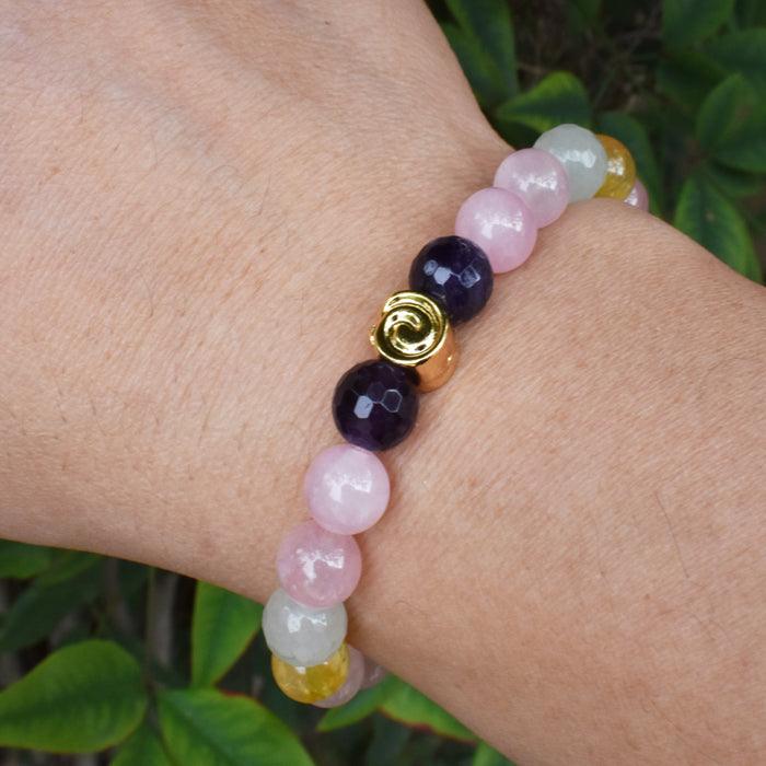 All Covered Healing Bracelet - Reiki Infused Jewelry - 3Rosebudsco.com