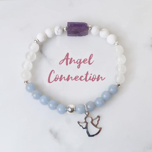 Angelic Connection Bracelet Reiki Infused Jewelry - 3Rosebudsco.com