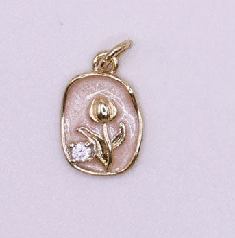 Rosary Crystal Bracelet with Charms