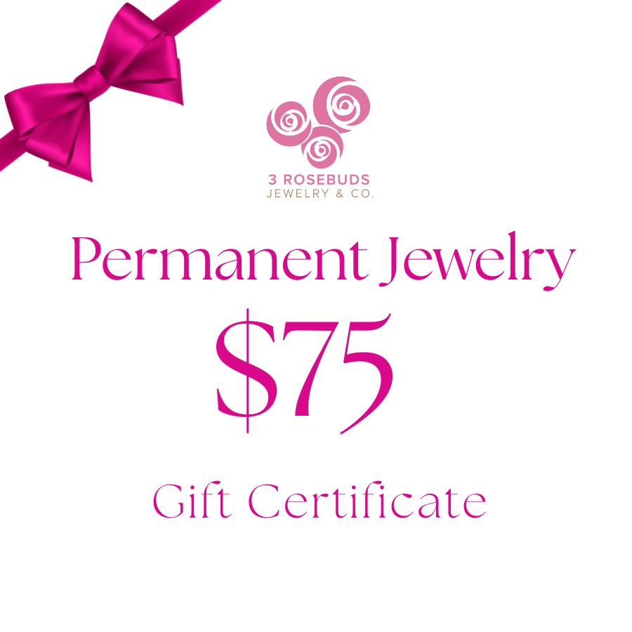 Permanent Jewelry Holiday Gift Card