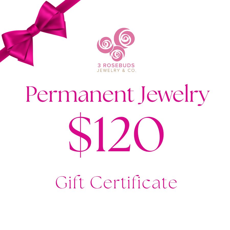 Permanent Jewelry Holiday Gift Card