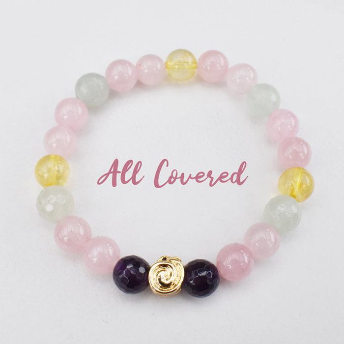 All Covered Healing Bracelet - Reiki Infused Jewelry - 3Rosebudsco.com