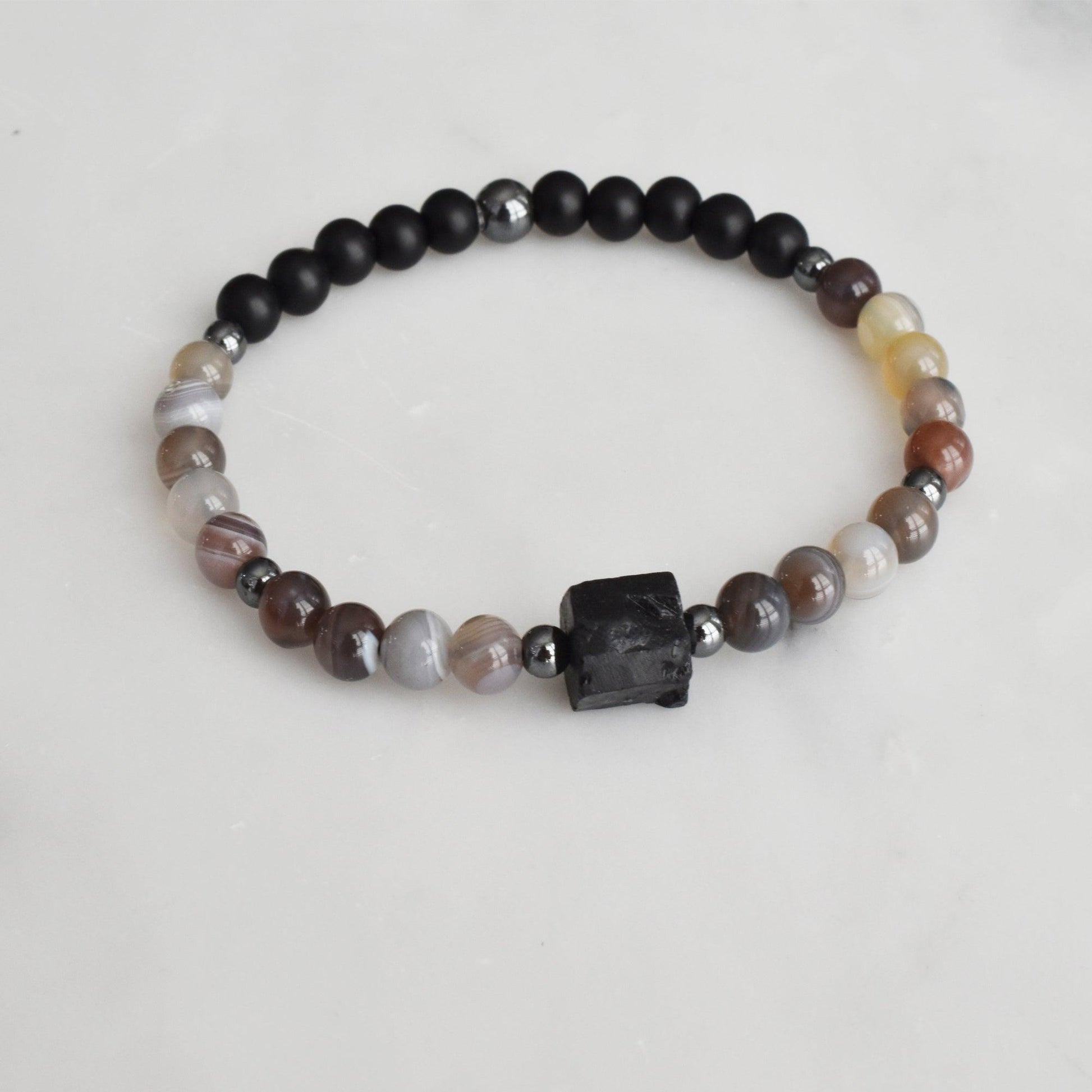 Grief and Loss Support Healing Bracelet For Men - 3Rosebudsco.com