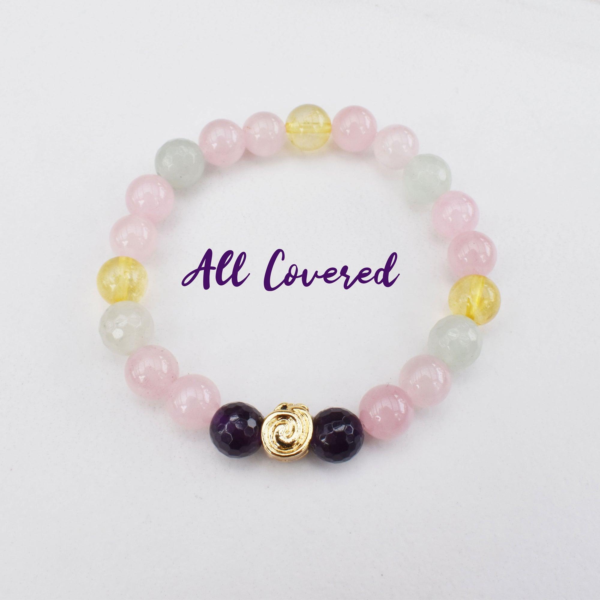 All Covered Bracelet for Love, Wealth, Happiness and Protection