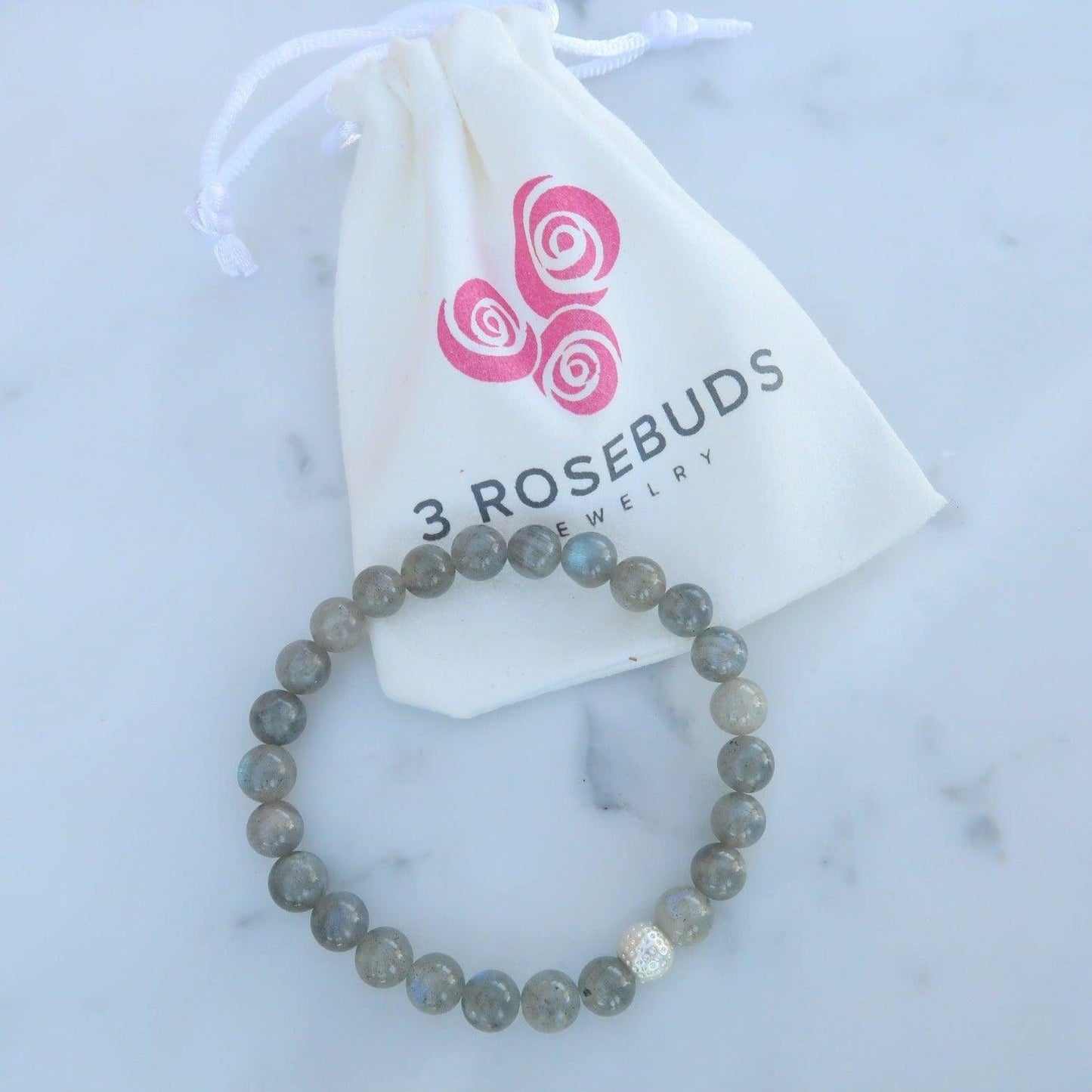 Labradorite Intuitive Healing Gemstone Bracelet With Reiki Energy - 3Rosebudsco.com