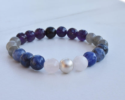 Psychic Development and Intuitive Abilities Healing Bracelet - 3Rosebudsco.com