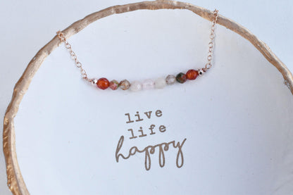 Dainty Pregnancy Bracelet with Reiki Infused Energy - 3Rosebudsco.com