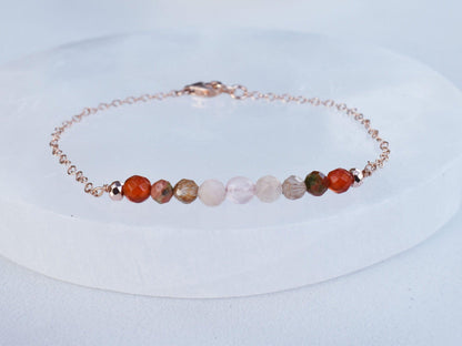 Dainty Pregnancy Bracelet with Reiki Infused Energy - 3Rosebudsco.com
