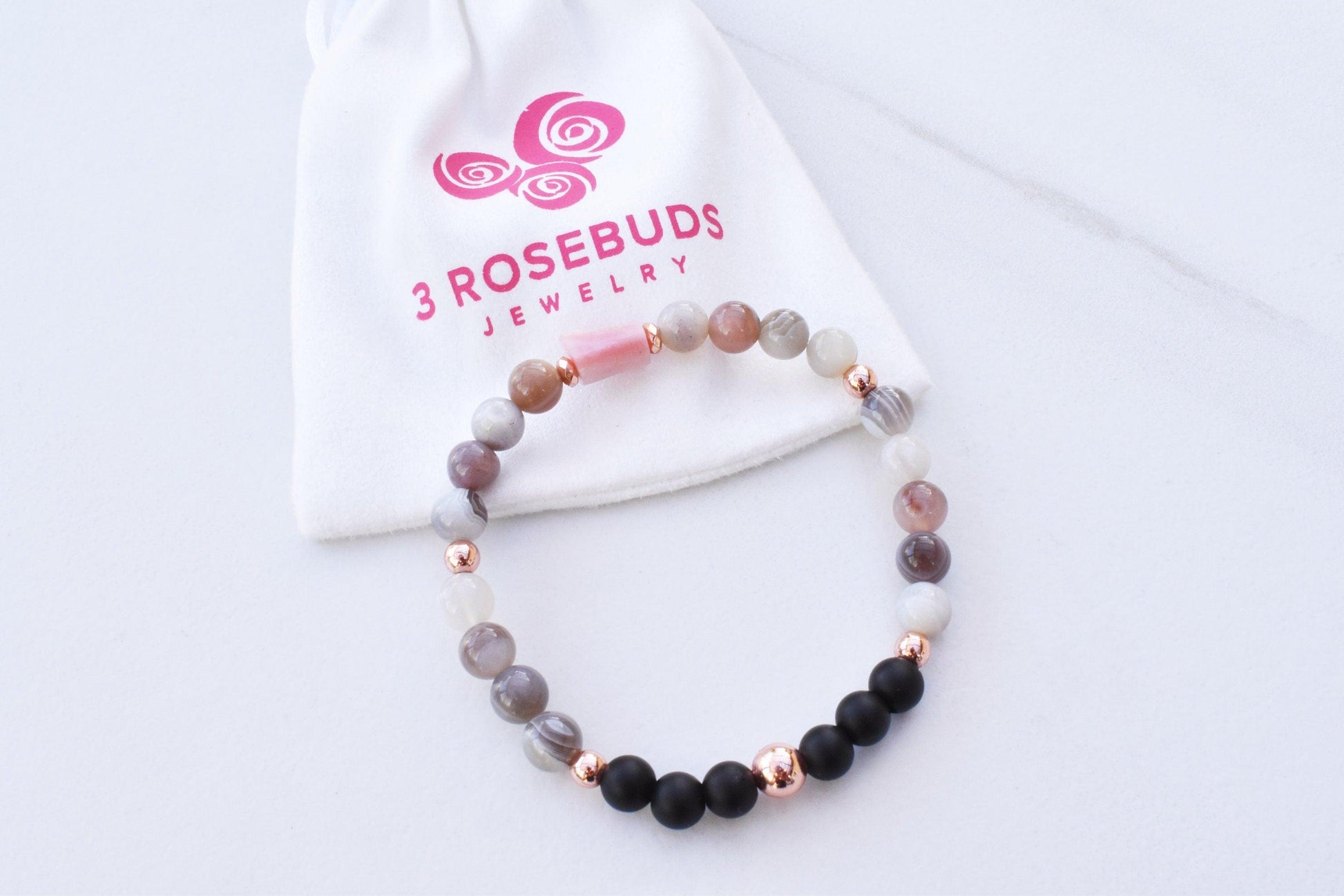 Grief and Loss Bracelet with Reiki Infused Energy - 3Rosebudsco.com