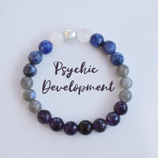 Psychic Development and Intuitive Abilities Healing Bracelet - 3Rosebudsco.com